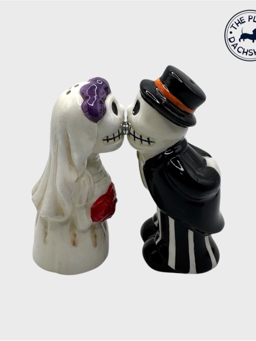 Day of the Dead Bride & Groom Salt and Pepper Shakers